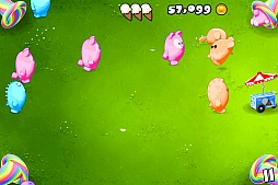 画像ギャラリー No.008のサムネイル画像 / かわいいモンスターからアイスクリームを死守。スマートフォン向けアクション「Hungry MonstR」を紹介する「（ほぼ）日刊スマホゲーム通信」第256回