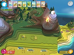 画像ギャラリー No.037のサムネイル画像 / iOS版「Godus」のファーストインプレッションをお届け。破壊と創造を繰り返し，世界を作る神になろう