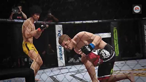 画像ギャラリー No.001のサムネイル画像 / 「EA Sports UFC」に登場するブルース・リーの超機敏な動きが確認できる,最新トレイラー公開