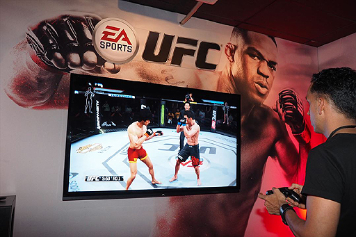 画像ギャラリー No.003のサムネイル画像 / ［E3 2014］電撃参戦のブルース・リーも試せた「EA Sports UFC」プレイレポート。理詰めで敵を追い込むゲームシステムが好感触