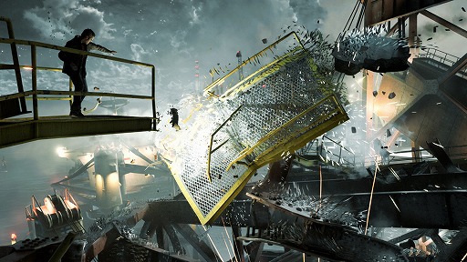 画像ギャラリー No.004のサムネイル画像 / ［gamescom］「Quantum Break」のデモが公開。時間の歪みを利用しながらのユニークなゲームプレイがいよいよ明らかに