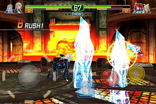 画像ギャラリー No.004のサムネイル画像 / 対戦格闘ゲーム「ガンガン!!バトルRUSH!」がiOS向けに配信スタート