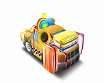 画像ギャラリー No.006のサムネイル画像 / ニンテンドー3DS eショップ向けダウンロードソフト「@SIMPLE DLシリーズ Vol.13 THE タクシー 〜僕はカリスマ運転手〜」が6月12日に配信決定