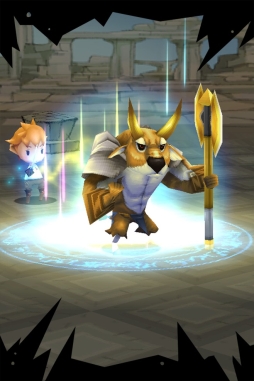 画像ギャラリー No.004のサムネイル画像 / 暖かみのあるデザインが目を引くAndroid向けRPG「モンスタータクト」，本日配信スタート。ただの“ポチポチゲー”とは言わせない？