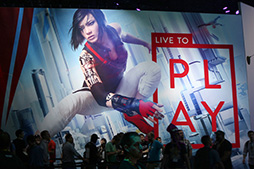 画像ギャラリー No.003のサムネイル画像 / ［E3 2015］いきなりプレイアブル展示が行われた「Mirror's Edge Catalyst」で，ビルの屋上を飛び回ってきた