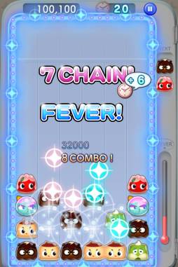 画像ギャラリー No.004のサムネイル画像 / パズルゲーム「LINE でろーん」が登場。同じスイーツを並べて消していこう