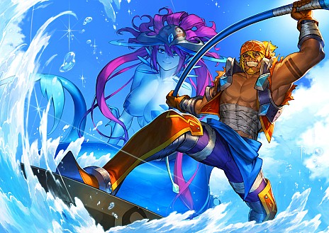 画像ギャラリー No.005のサムネイル画像 / 「コアマスターズ」に「THE KING OF FIGHTERS’98」から草薙京，八神庵，麻宮アテナがアバターとして参戦。49体目のマスター・バイロンも登場