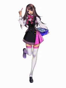 画像ギャラリー No.009のサムネイル画像 / 「地球壊滅的B級カノジョ」のキャラクター情報。「恭菜（やすな）」「茜（あかね）」「恵美子（えみこ）」の3名が公開に