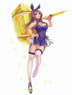 画像ギャラリー No.010のサムネイル画像 / 「地球壊滅的B級カノジョ」のキャラクター情報。「恭菜（やすな）」「茜（あかね）」「恵美子（えみこ）」の3名が公開に