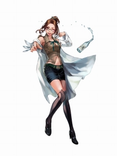 画像ギャラリー No.002のサムネイル画像 / 「地球壊滅的B級カノジョ」，サディストな女性外科医やピロシキ好きの女性軍人などエージェント7名が公開に
