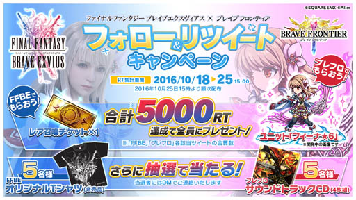 画像ギャラリー No.003のサムネイル画像 / 「ブレイブ フロンティア」に「FF ブレイブエクスヴィアス」のキャラが登場するコラボを実施
