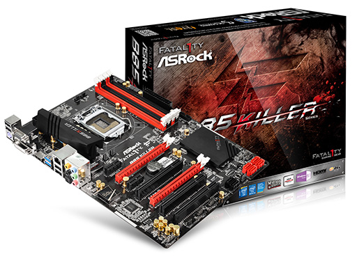 画像ギャラリー No.001のサムネイル画像 / Killer E2200を搭載するASRock製のゲーマー向けB85マザー,27日発売