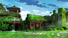 画像ギャラリー No.004のサムネイル画像 / 「エクステトラ」作中で舞台となる，変わり果てた「浅草」「新宿」のイメージなどが公開に。店舗別特典の着色版イラストもチェック