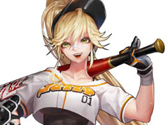 「HeroWarz」，野球部所属の女子高生・ジェリーと，強面な整備工・デリックの背景設定とアクション動画が公開