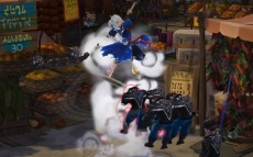 画像ギャラリー No.006のサムネイル画像 / 「HeroWarz」プレイアブルヒーロー「マリ」と「ナガレ」の情報が公開。投げ技がメインのパワフルな少女と二刀流を操る凄腕の剣士