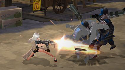 画像ギャラリー No.005のサムネイル画像 / 「HeroWarz」のプレイアブルヒーロー情報第3弾。美しい腕利きの傭兵・オードリーと高校球児・トムが公開に