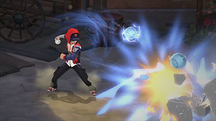 画像ギャラリー No.008のサムネイル画像 / 「HeroWarz」のプレイアブルヒーロー情報第3弾。美しい腕利きの傭兵・オードリーと高校球児・トムが公開に