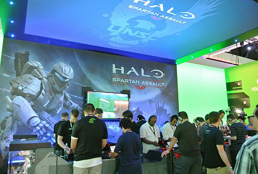 画像ギャラリー No.003のサムネイル画像 / ［E3 2013］見下ろし視点のシューティング「Halo: Spartan Assault」を体験。PC，タブレット，スマホで遊べる同作のプレイレポート＆直撮りムービー掲載