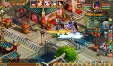 画像ギャラリー No.005のサムネイル画像 / 新作ブラウザMMORPG「夢想西遊記」のサービスがYahoo! Mobageで本日開始。西遊記を題材とした世界観で，孫悟空や三蔵法師が登場