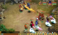 画像ギャラリー No.010のサムネイル画像 / 新作ブラウザMMORPG「夢想西遊記」のサービスがYahoo! Mobageで本日開始。西遊記を題材とした世界観で，孫悟空や三蔵法師が登場