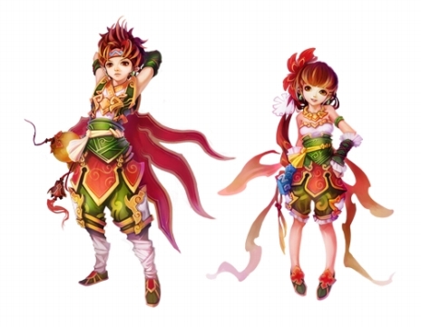 画像ギャラリー No.018のサムネイル画像 / 新作ブラウザMMORPG「夢想西遊記」のサービスがYahoo! Mobageで本日開始。西遊記を題材とした世界観で，孫悟空や三蔵法師が登場