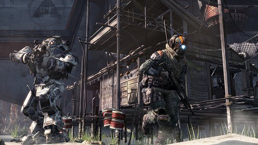 画像ギャラリー No.003のサムネイル画像 / ［gamescom］E3の話題を独占した「Titanfall」が，gamescom 2013で早くもプレイアブル展示。巨大ロボ・タイタンがカッコよすぎる試遊の内容を紹介