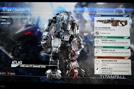 画像ギャラリー No.016のサムネイル画像 / ロサンゼルスで行われた「Titanfall」のプレビューイベントをレポート。実施予定のβテスト版とほぼ同じバージョンを，たっぷりプレイした