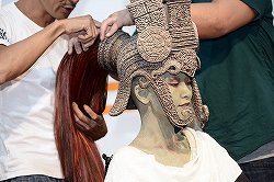 画像ギャラリー No.019のサムネイル画像 / ［TGS 2013］三島平八ならぬ原田平八が爆誕!? 鉄拳プロジェクトディレクター原田氏が鉄拳キャラに変身した「鉄拳 特殊メイクでなりきり！究極再現」イベントレポート