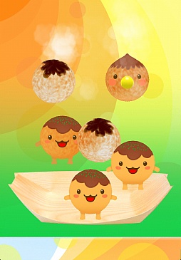 画像ギャラリー No.004のサムネイル画像 / Android向け「たこやきコロタン」が配信。可愛いたこ焼きの妖精を育てよう