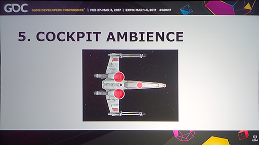 画像ギャラリー No.007のサムネイル画像 / ［GDC 2017］プレイヤーを「Star Wars」の世界に没入させるには。VRゲームにおけるサウンド面の工夫を開発者が語る