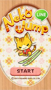 画像ギャラリー No.001のサムネイル画像 / ネコを操作し障害物を避けて進む「LINE Neko Jump」のサービスが開始