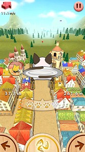 画像ギャラリー No.003のサムネイル画像 / ネコを操作し障害物を避けて進む「LINE Neko Jump」のサービスが開始