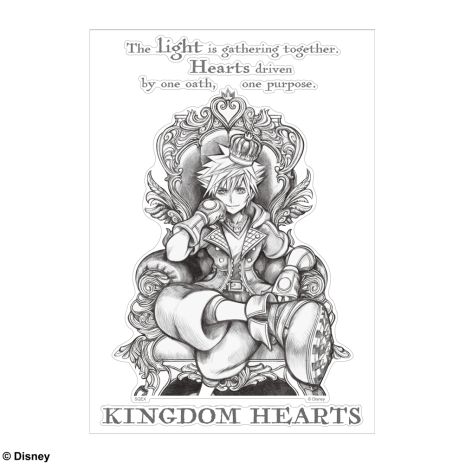 画像ギャラリー No.002のサムネイル画像 / 「KINGDOM HEARTS III」,ウォールステッカーの「カイリ(約束)」が6月に発売決定