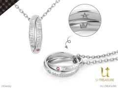 ソラ，リク，カイリの象徴的なセリフが刻まれた「KINGDOM HEARTS」モチーフのダブルリングネックレスが登場。予約受付開始