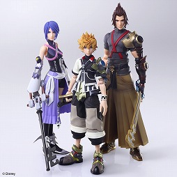 画像ギャラリー No.002のサムネイル画像 / 「KINGDOM HEARTS」シリーズの新作グッズ情報が公開。“III”のキーブレードマスターたちがアクションフィギュアになって登場