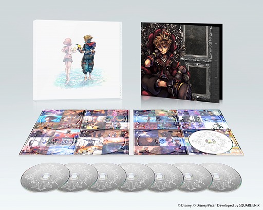 画像ギャラリー No.001のサムネイル画像 / 「KINGDOM HEARTS III」サウンドトラックのパッケージデザイン＆トラックリストが公開