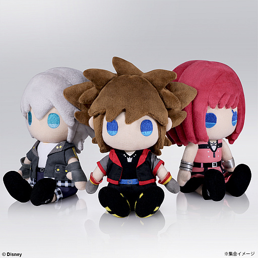 画像ギャラリー No.001のサムネイル画像 / 「KINGDOM HEARTS III」,リクとアクアのぬいぐるみが登場。ほか4種類とともに予約を受付中