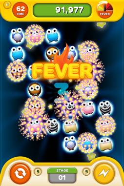 画像ギャラリー No.003のサムネイル画像 / スマホ向け絵合わせパズルゲーム「LINE タッチ タッチ」が配信に