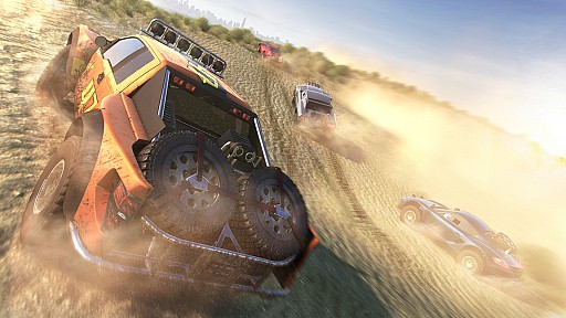 画像ギャラリー No.001のサムネイル画像 / ［E3 2014］UbisoftのMMOレース「The Crew」を，3画面とお値段360万円也の最新3DOF可動筐体で体験してきた