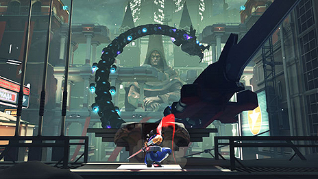画像ギャラリー No.006のサムネイル画像 / 「ストライダー飛竜」PS4版，PS3版の発売日が2014年2月22日に決定。PS3版は通常版も特典付き，イーカプコン限定版も登場