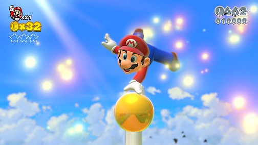 画像ギャラリー No.010のサムネイル画像 / ［E3 2013］3Dマリオの新作Wii U「スーパーマリオ 3Dワールド」が2013年末発売予定。マリオ・ルイージ・ピーチ・キノピオで最大4人のマルチプレイが可能。新しいパワーアップは“ネコマリオ”