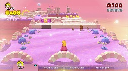 画像ギャラリー No.022のサムネイル画像 / 限界まで進化した,ジャンプアクションの究極形がここに。Wii U「スーパーマリオ3Dワールド」ファーストインプレッション