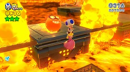 画像ギャラリー No.029のサムネイル画像 / 限界まで進化した,ジャンプアクションの究極形がここに。Wii U「スーパーマリオ3Dワールド」ファーストインプレッション