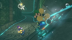 画像ギャラリー No.008のサムネイル画像 / ［E3 2013］「マリオカート8」プレイレポート。今度は壁や天井すらもコースになって，マリオ達が文字どおり縦横無尽に走り回る