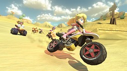画像ギャラリー No.013のサムネイル画像 / ［E3 2013］「マリオカート8」プレイレポート。今度は壁や天井すらもコースになって，マリオ達が文字どおり縦横無尽に走り回る