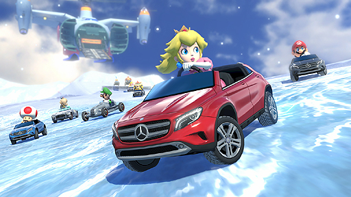 画像ギャラリー No.003のサムネイル画像 / 「マリオカート8」のメルセデス・ベンツコラボカートは8月27日より無料配信。「GLA」「W25 シルバーアロー」「300SL ロードスター」の3種が登場