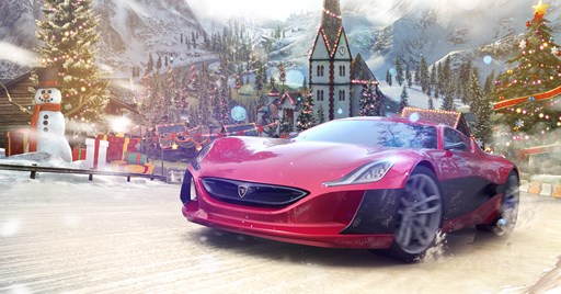 画像ギャラリー No.002のサムネイル画像 / 「アスファルト8」新マシンや新ロケーション追加を含むクリスマスアップデート実施