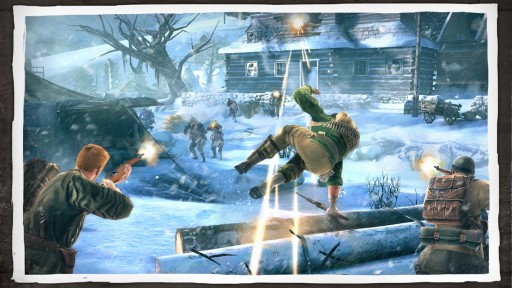 画像ギャラリー No.002のサムネイル画像 / 第二次世界大戦を舞台にしたシリーズ最新作「ブラザーインアームズ3:Sons of War」の配信が本日スタート