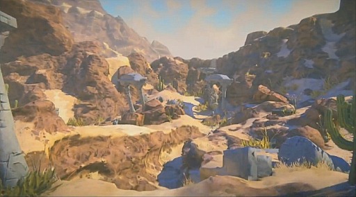 画像ギャラリー No.005のサムネイル画像 / 「EverQuest Next」正式発表。モノを飛び越え，崖を滑り降り，オブジェクトの破壊も可能。Minecraftのような制作ツールも公開へ