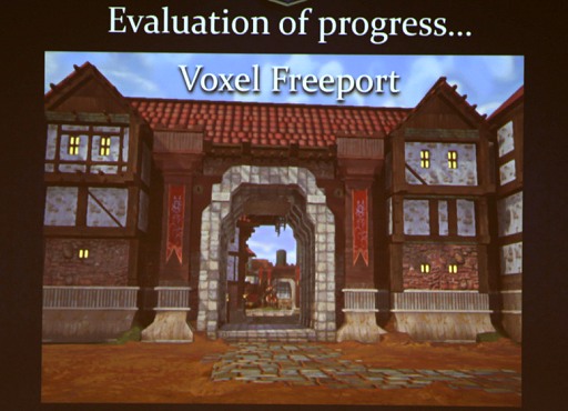 画像ギャラリー No.030のサムネイル画像 / ［GDC 2014］懐かしのFreeportをVoxelで作るとこうなる。「EverQuest Next Landmark」αテストまでの開発秘話